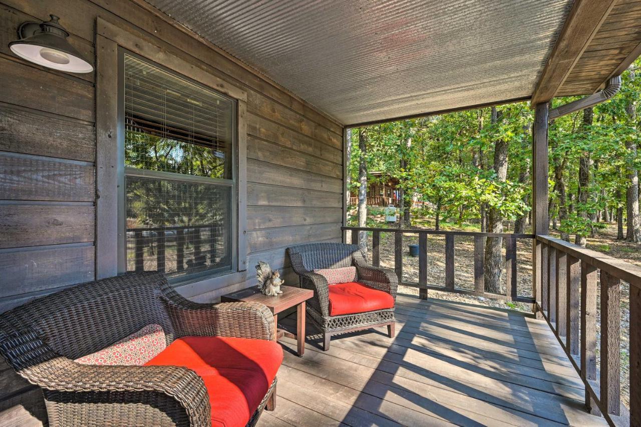 Luxe Broken Bow Cabin With Tesla Charging Station Stephens Gap Exterior foto